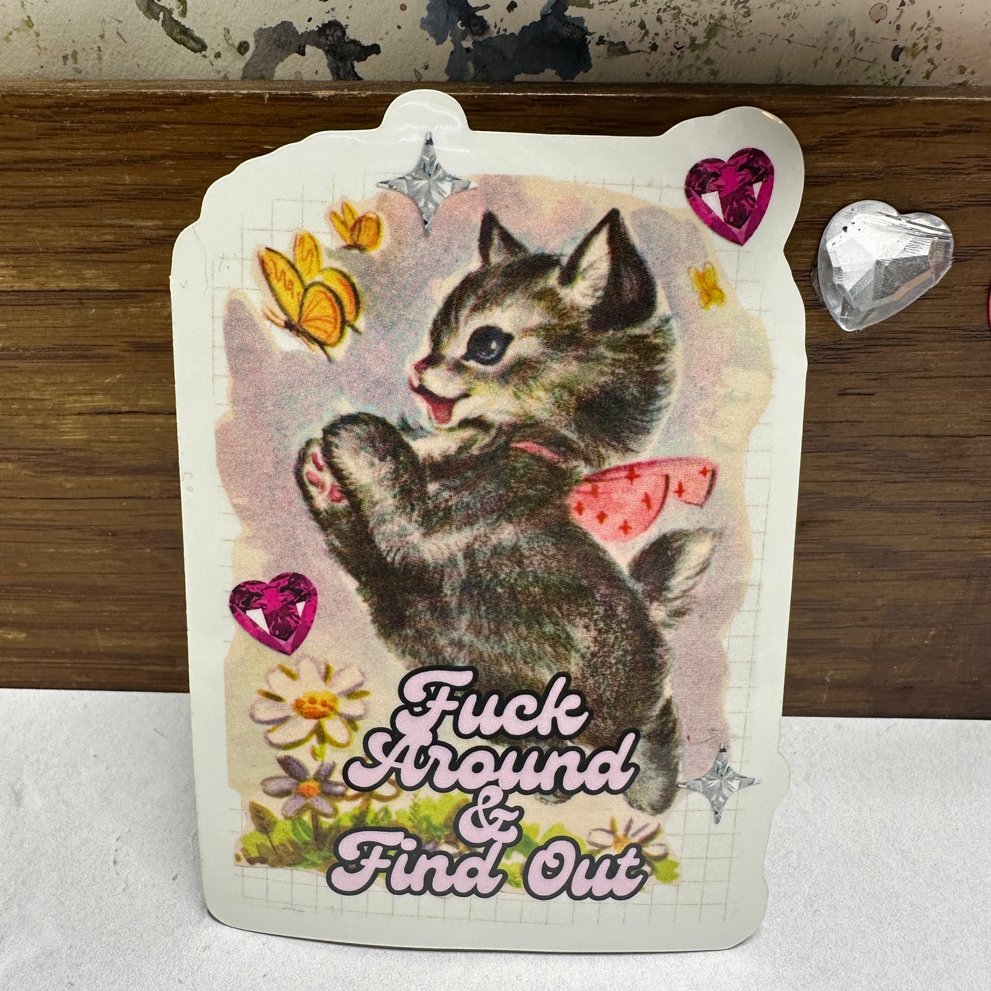 F Around and Find Out Glossy Sticker