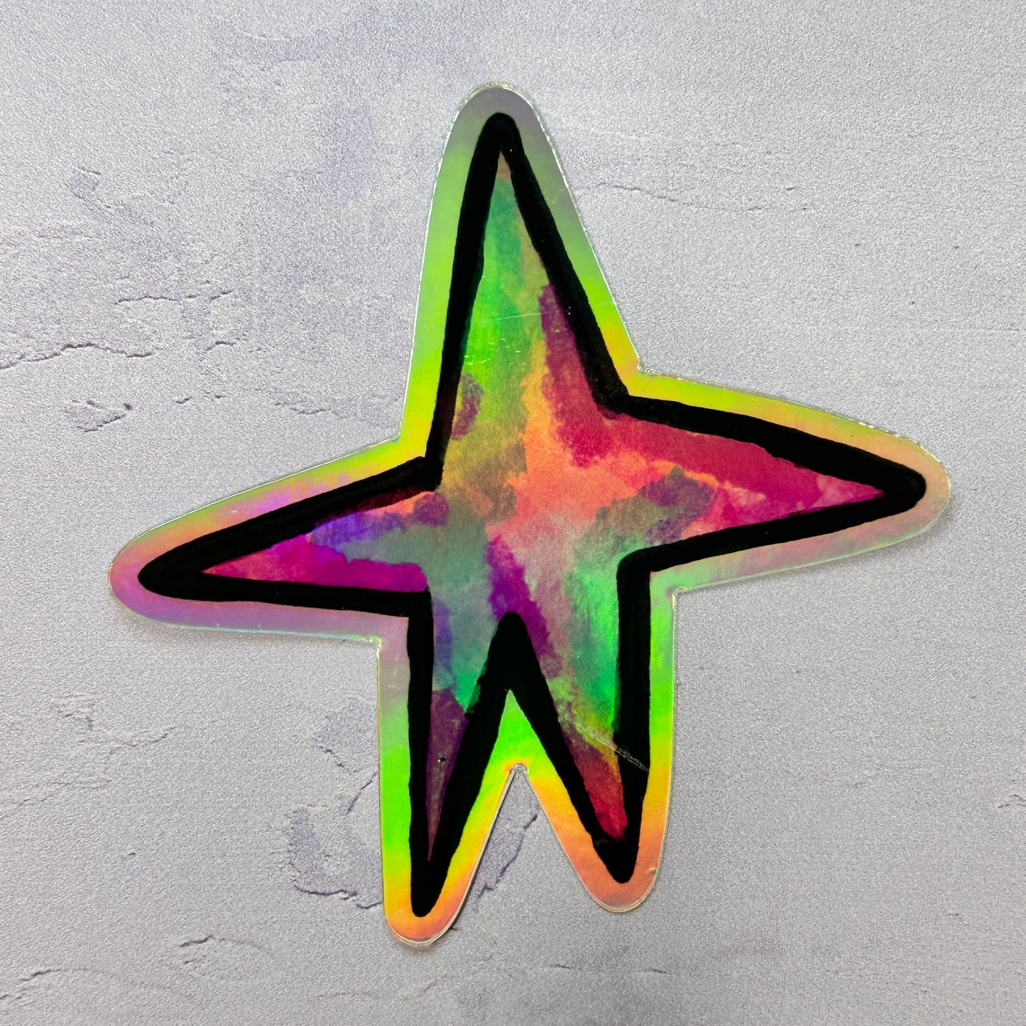 Star Holo Sticker