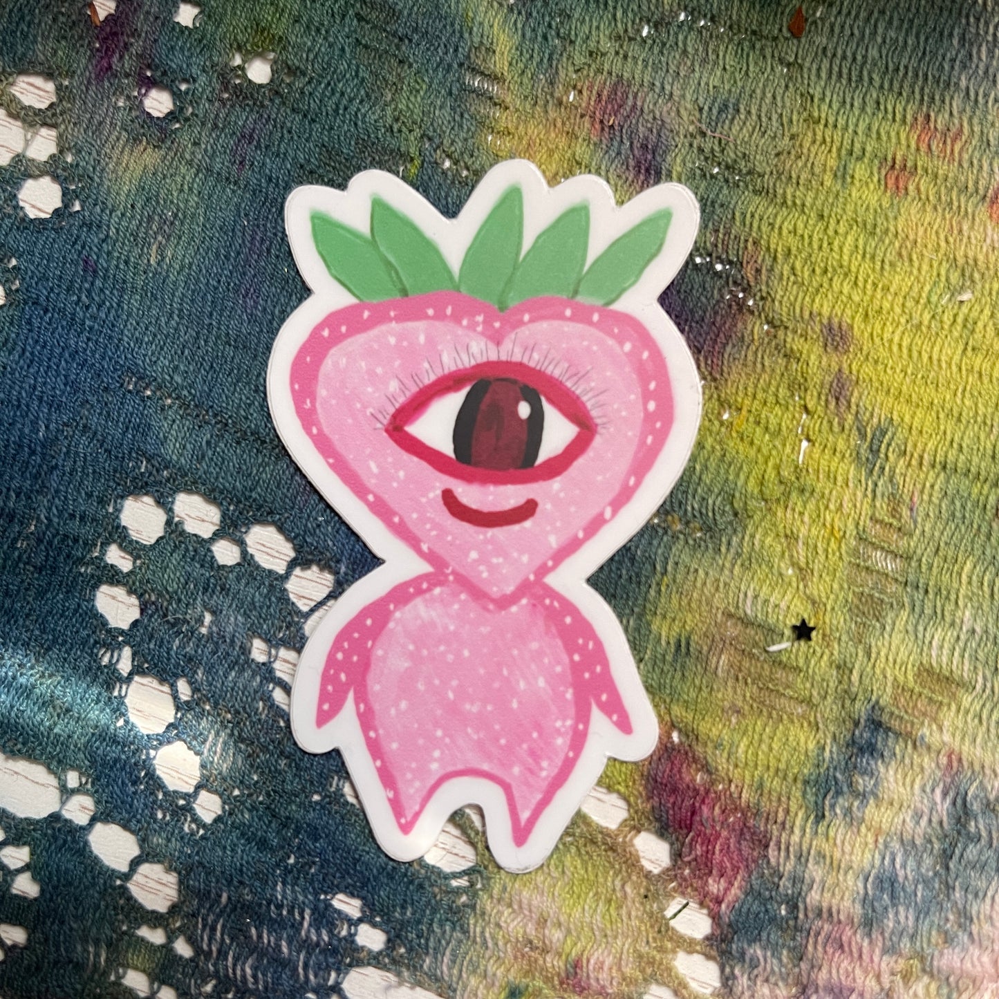 Mr Booberry Vinyl Monster Sticker